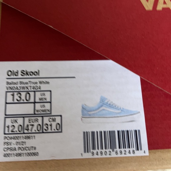 Vans Old Skool Ballad Blue/True White WMNS - Picture 16 of 16